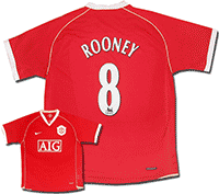 Майка домашняя Манчестер Юнайтед - Rooney 06-07 Nike купить.