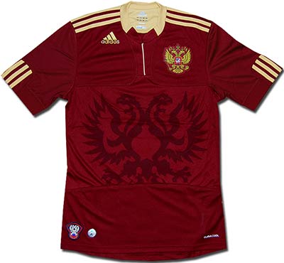 Майка подростковая сборной России 09-10 Adidas.