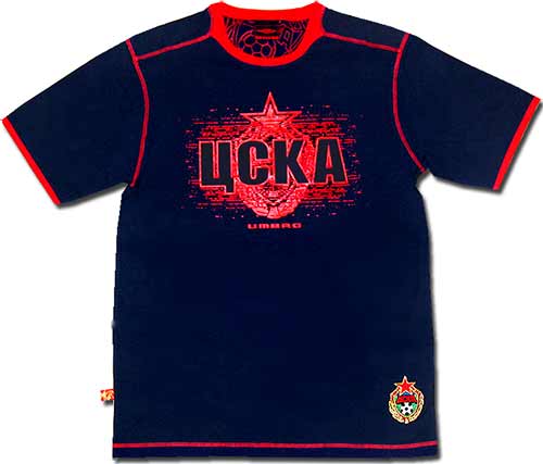 Футболка ЦСКА Paint Print 07 Umbro