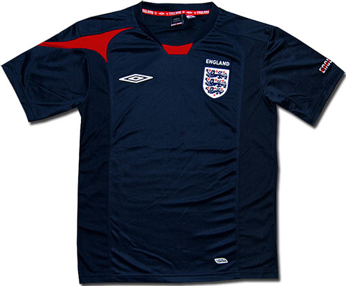 Майка темно-синяя Англия Eyelet Mesh 09 Umbro.